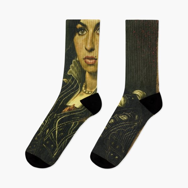 Item preview, Amy Winehouse Renaissance Queen – Royal Portrait Art designed and sold by Boreal Apparel.