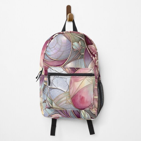 Item preview, Ethereal Rose and Gold Pastel Fractal Mandala designed and sold by Frackxion.