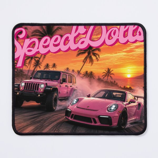Item preview, Speed Dolls Synthwave Retro Sports Cars designed and sold by CloudNineGenova.