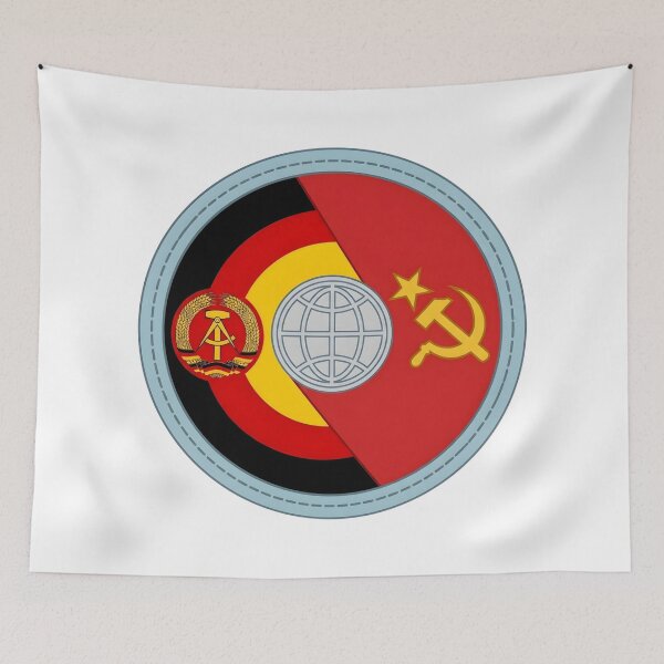 Item preview, Parche de la misión espacial Soyuz 31 Interkosmos soviético-alemana oriental designed and sold by CharlieDesings.