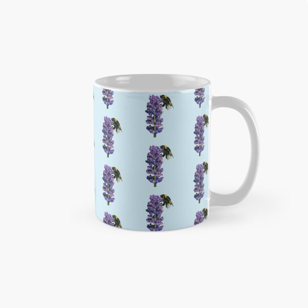Item preview, Bumblebee - Honey Bee - Bee art - Lavender - Bee decor - Bumblebee decor designed and sold by IslesArt.
