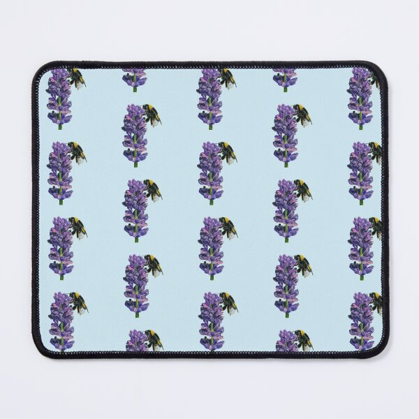 Item preview, Bumblebee - Honey Bee - Bee art - Lavender - Bee decor - Bumblebee decor designed and sold by IslesArt.