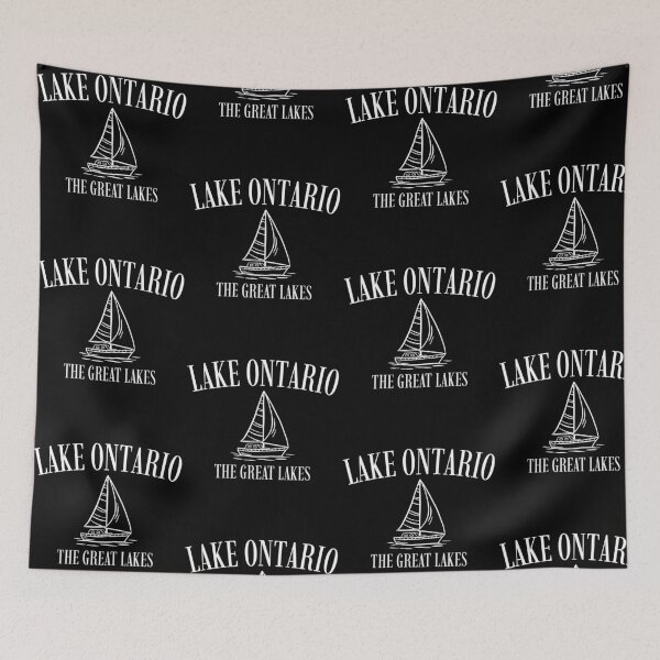 Item preview, Lake Ontario Sailing Graphic designed and sold by PixlCrypt.