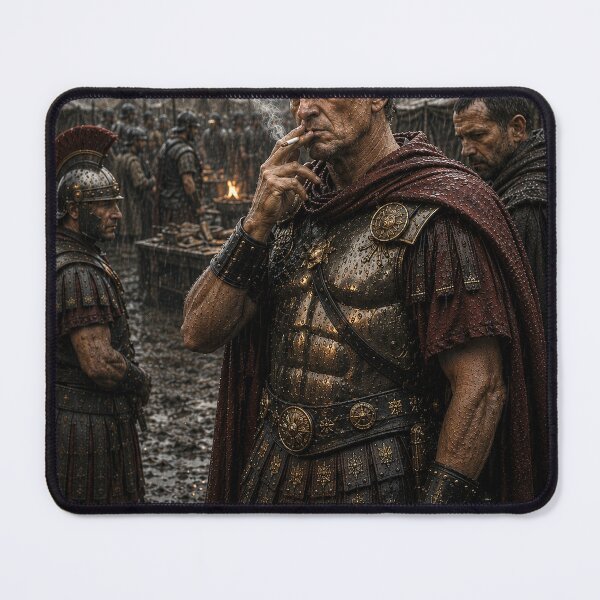 Item preview, Roman Emperor Smoke Break - Mud & Stoicism designed and sold by Historical Anomalies.