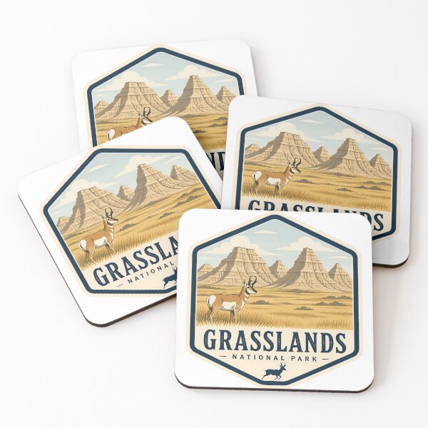 Item preview, Grasslands National Park Canada Vintage Travel designed and sold by TravelersGems.