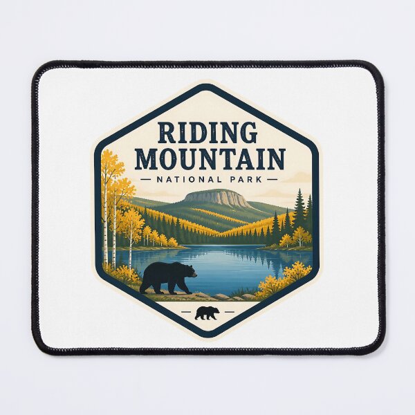 Item preview, Riding Mountain National Park Canada Vintage Travel designed and sold by TravelersGems.