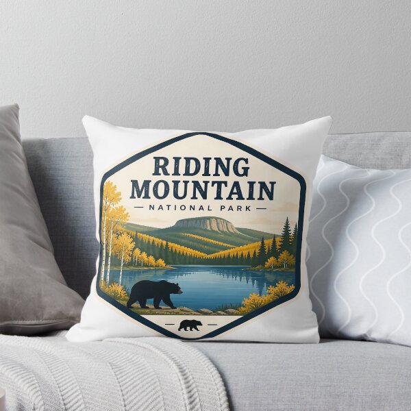 Item preview, Riding Mountain National Park Canada Vintage Travel designed and sold by TravelersGems.