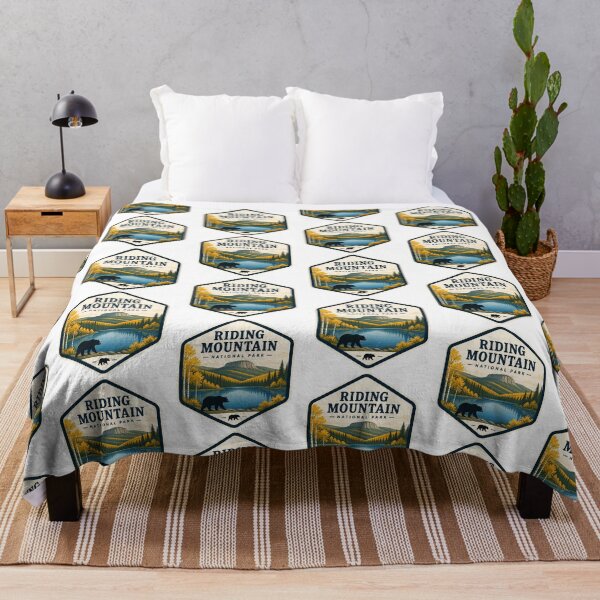 Item preview, Riding Mountain National Park Canada Vintage Travel designed and sold by TravelersGems.