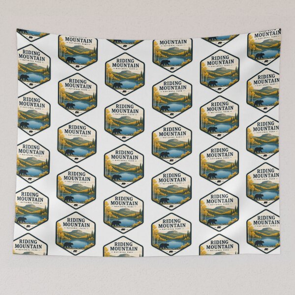Item preview, Riding Mountain National Park Canada Vintage Travel designed and sold by TravelersGems.