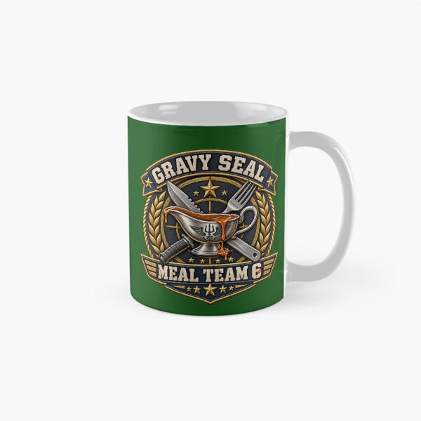 Item preview, Gravy Seal – Meal Team 6 Tactical Food Parody designed and sold by KissMy6 Industries.