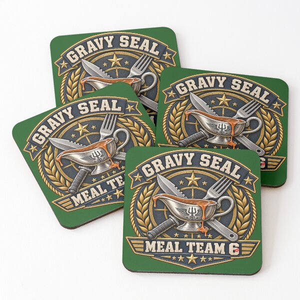 Item preview, Gravy Seal – Meal Team 6 Tactical Food Parody designed and sold by KissMy6 Industries.