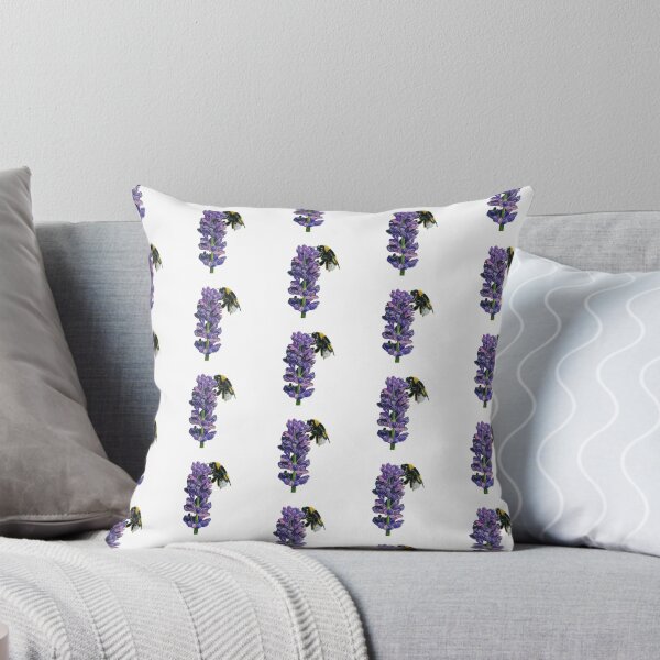 Item preview, Bumblebee - Honey Bee - Bee art - Lavender - Bee decor - Bumblebee decor designed and sold by IslesArt.