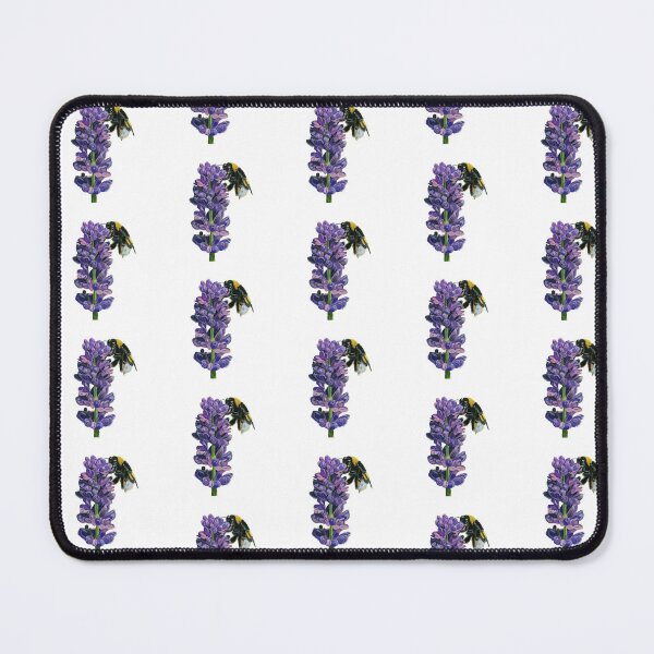 Item preview, Bumblebee - Honey Bee - Bee art - Lavender - Bee decor - Bumblebee decor designed and sold by IslesArt.