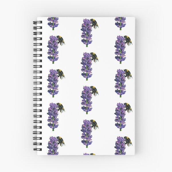 Item preview, Bumblebee - Honey Bee - Bee art - Lavender - Bee decor - Bumblebee decor designed and sold by IslesArt.