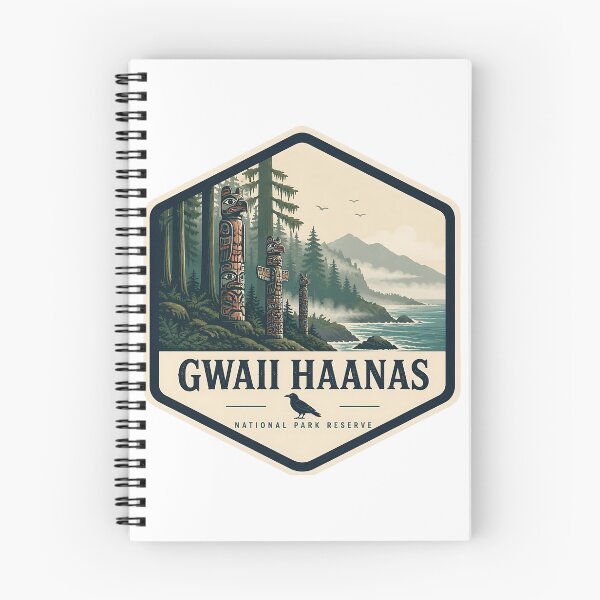 Item preview, Gwaii Haanas National Park Reserve Canada Vintage Travel designed and sold by TravelersGems.