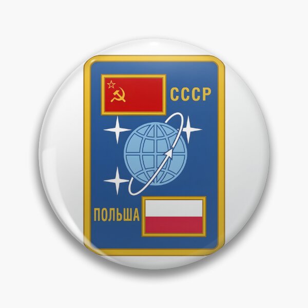Item preview, Soviet-Polish Soyuz 30 Interkosmos Space Mission Patch designed and sold by CharlieDesings.