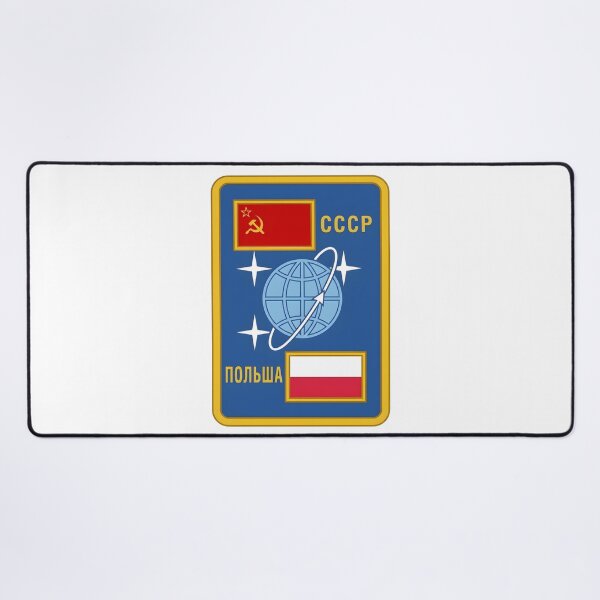 Item preview, Soviet-Polish Soyuz 30 Interkosmos Space Mission Patch designed and sold by CharlieDesings.