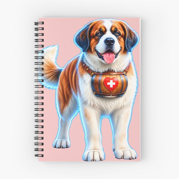 Item preview, Saint Bernard Rescue Dog designed and sold by MagicCrystal.