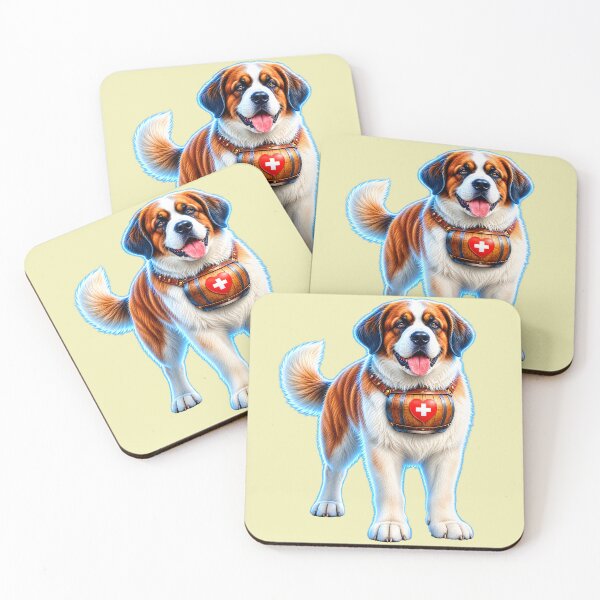 Item preview, Saint Bernard Rescue Dog designed and sold by MagicCrystal.