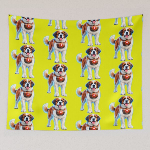 Item preview, Saint Bernard Rescue Dog designed and sold by MagicCrystal.