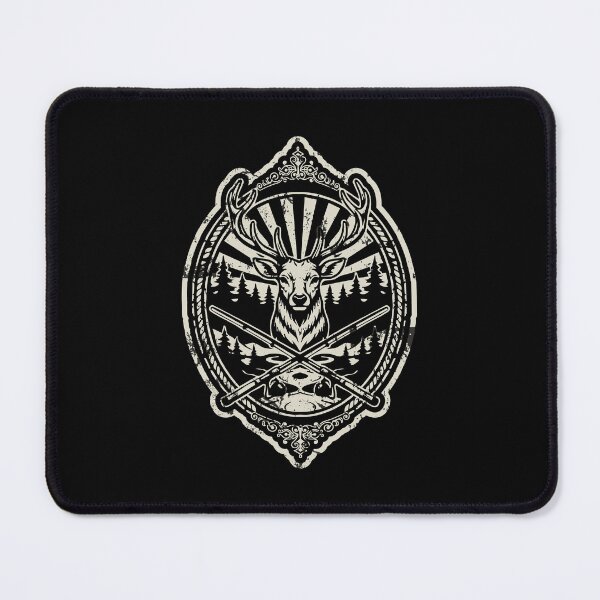 Item preview, Vintage Stag Head Hunting Emblem Badge designed and sold by AhmedZouita.