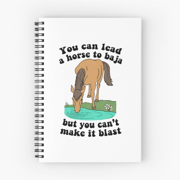 Item preview, Humorous Horse Baja Parody Design designed and sold by PixlCrypt.