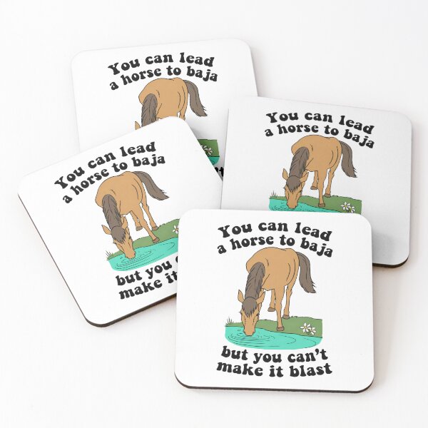 Item preview, Humorous Horse Baja Parody Design designed and sold by PixlCrypt.