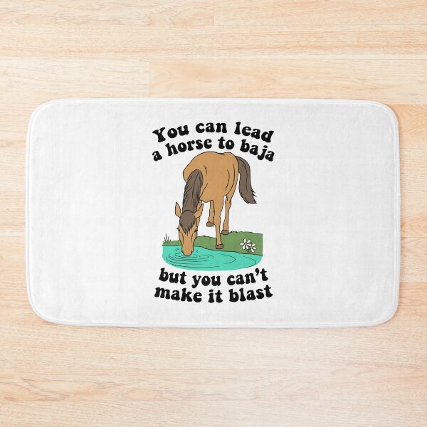 Item preview, Humorous Horse Baja Parody Design designed and sold by PixlCrypt.