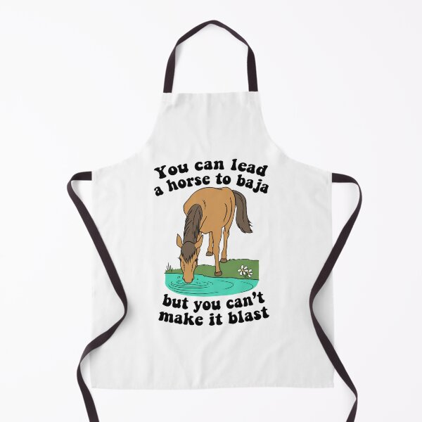 Item preview, Humorous Horse Baja Parody Design designed and sold by PixlCrypt.
