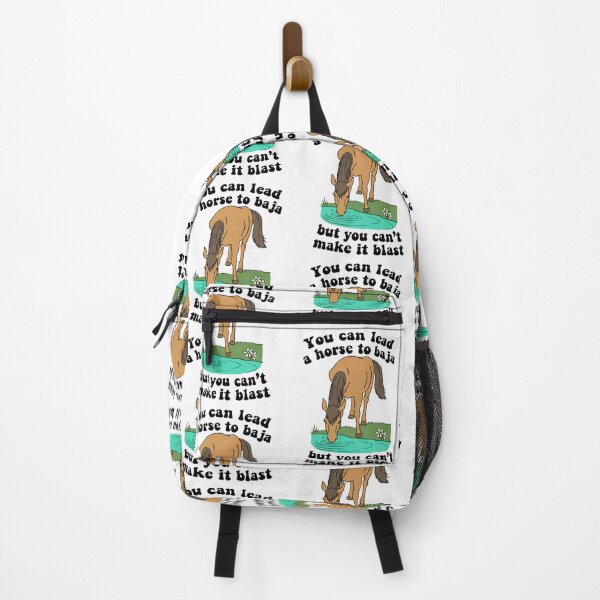 Item preview, Humorous Horse Baja Parody Design designed and sold by PixlCrypt.