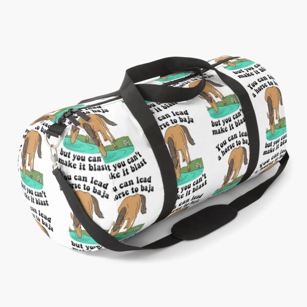Item preview, Humorous Horse Baja Parody Design designed and sold by PixlCrypt.