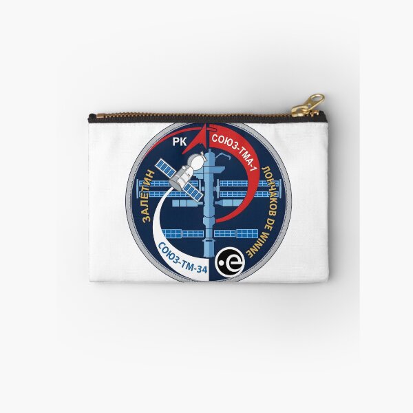 Item preview, Soyuz TMA-1 / Soyuz TM-34 Taxi Mission Space Patch designed and sold by CharlieDesings.