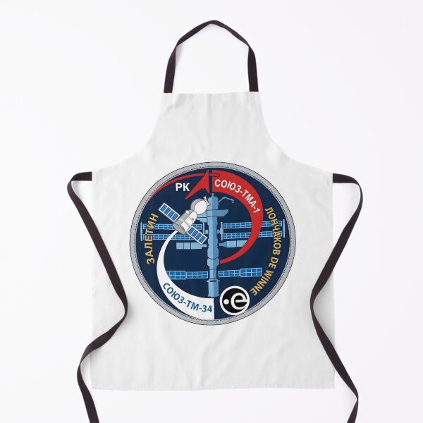 Item preview, Soyuz TMA-1 / Soyuz TM-34 Taxi Mission Space Patch designed and sold by CharlieDesings.