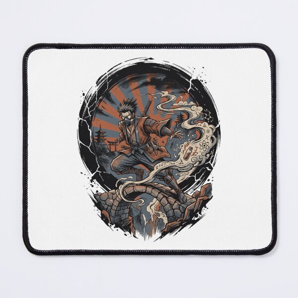 Item preview, Post Apocalyptic Ninja Chemist Gas Mask Samurai Alchemy Aesthetic designed and sold by mood-draftsman.