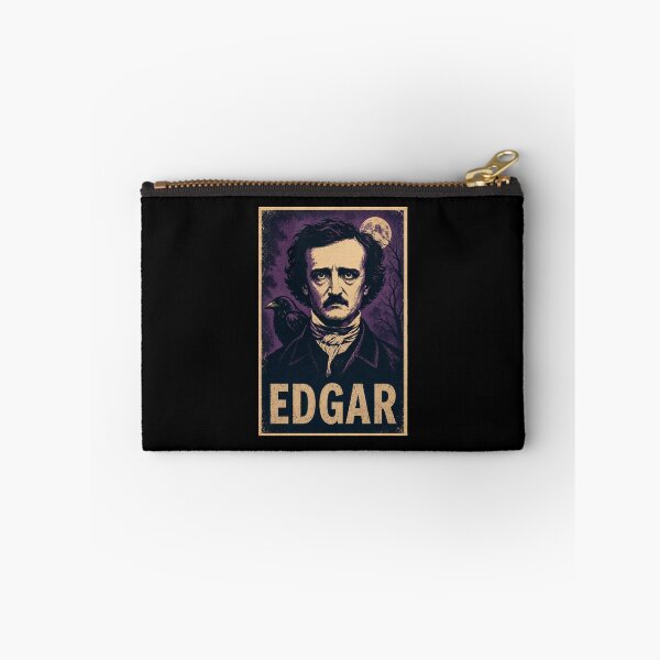 Item preview, Edgar Allan Poe Vintage Raven Gothic Portrait designed and sold by ValentinaHramov.