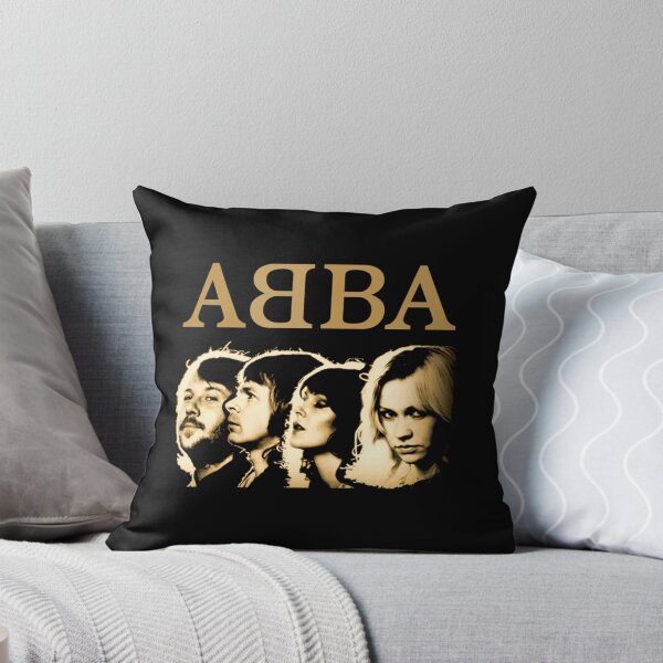 Item preview, ABBA Vintage Sepia Band Portrait Design designed and sold by Amy Turner.