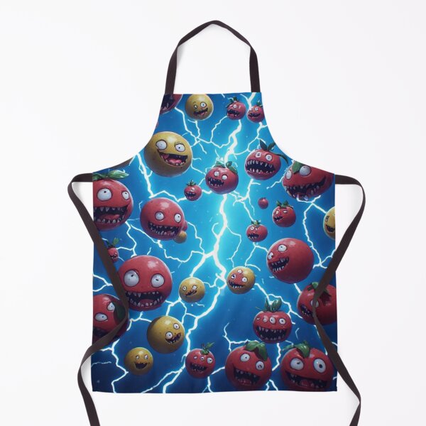 Item preview, Electric Fruit Monsters in Lightning Storm designed and sold by HappyPrintCo.
