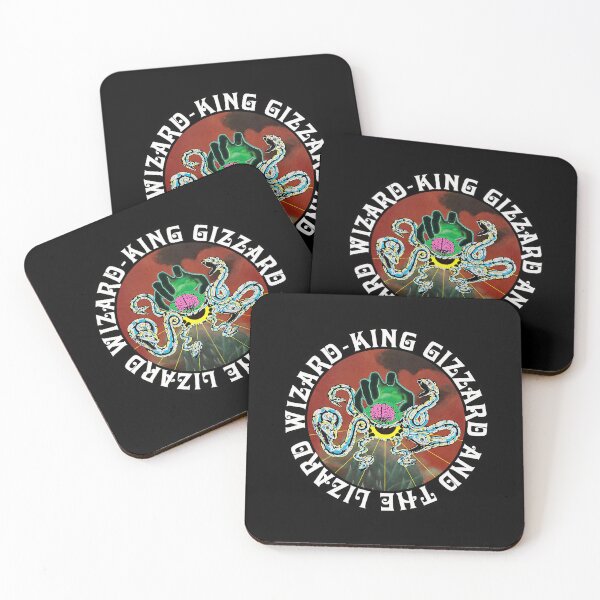 Item preview, Lizard Gizzard Albums Band King Vintage Wizard designed and sold by ArtShopNathani.