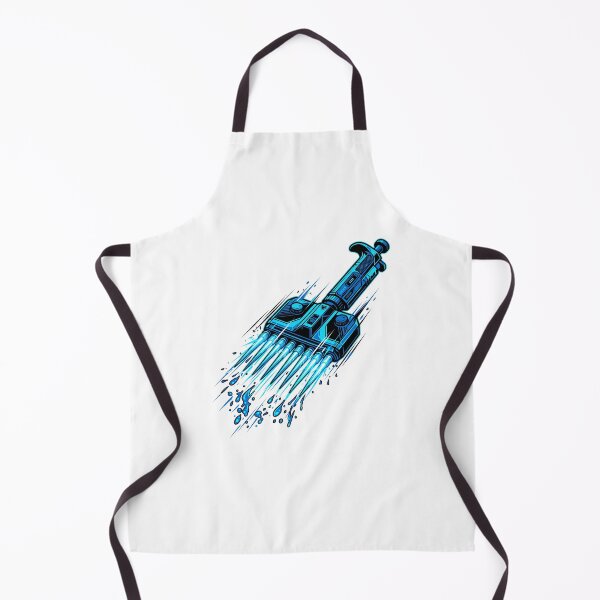 Item preview, Cyberpunk Multichannel Pipette Molecular Biology Lab Neon Aesthetic designed and sold by mood-draftsman.