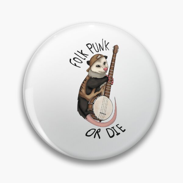 Item preview, Folk Punk Or Die- Banjo Opossum 329 designed and sold by haonampho.