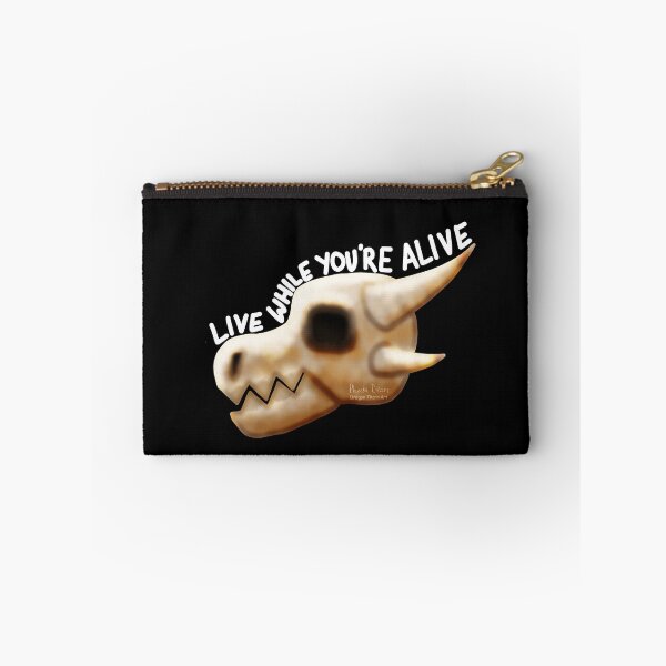 Item preview, Live While You're Alive (White Text) designed and sold by dragonthorn-art.