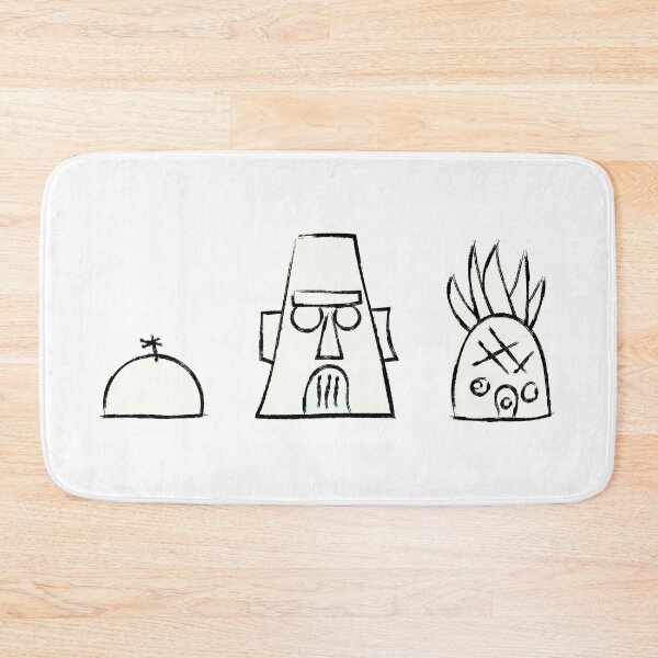 Item preview, Sponge Bob House, Squidward House, Patrick House, Doodle house designed and sold by DibujandoPorfa.