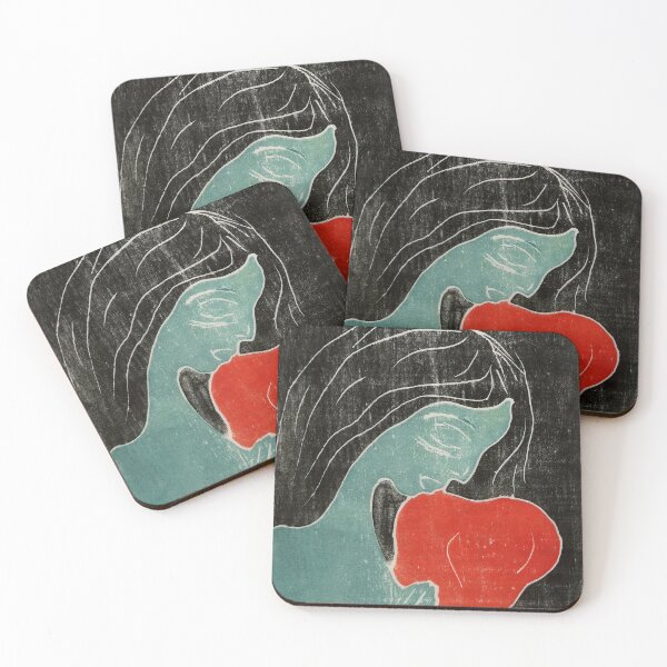 Item preview, Edvard Munch – Two Hearts  designed and sold by VenusArt7.