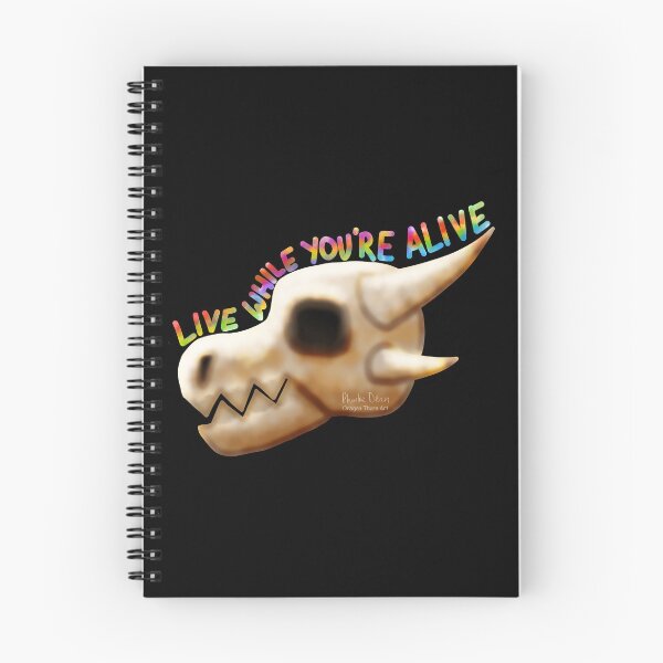 Item preview, Live While You're Alive (Colourful Text) designed and sold by dragonthorn-art.