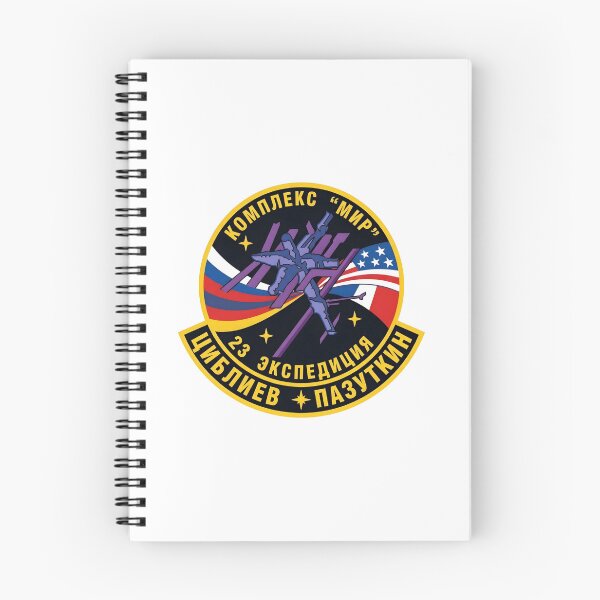 Item preview, Soyuz TM-25 Mir EO-23 Space Mission Patch designed and sold by CharlieDesings.
