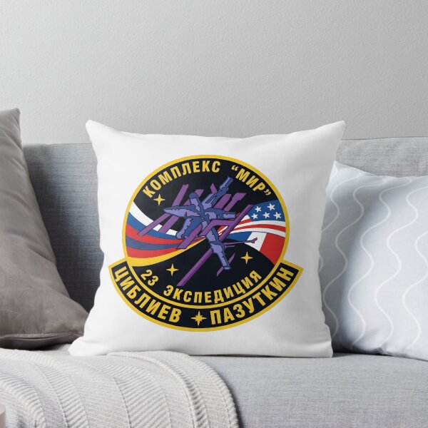 Item preview, Soyuz TM-25 Mir EO-23 Space Mission Patch designed and sold by CharlieDesings.