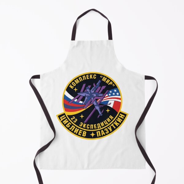 Item preview, Soyuz TM-25 Mir EO-23 Space Mission Patch designed and sold by CharlieDesings.