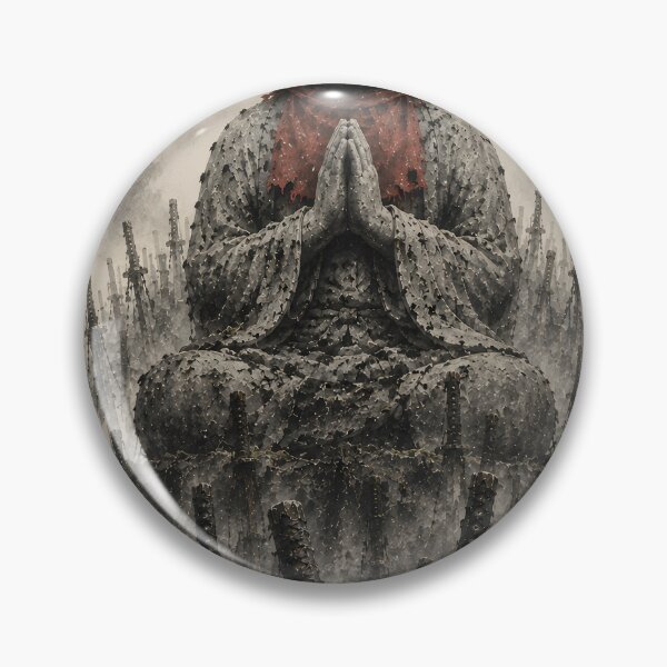 Item preview, Ten Thousand Katana Cemetery with Jizo Statue designed and sold by MouradStudio.