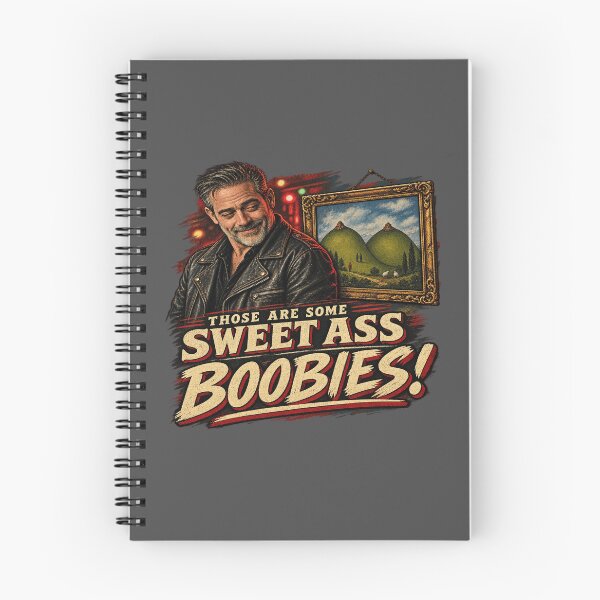 Item preview, Negan Fan Sweet Ass Boobies Quote designed and sold by POD DYNASTY | Original Print On Demand T-Shirt Graphics.