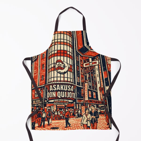 Item preview, Don Quixote Asakusa – Japan Linocut Print designed and sold by JAPANCE STUDIO.